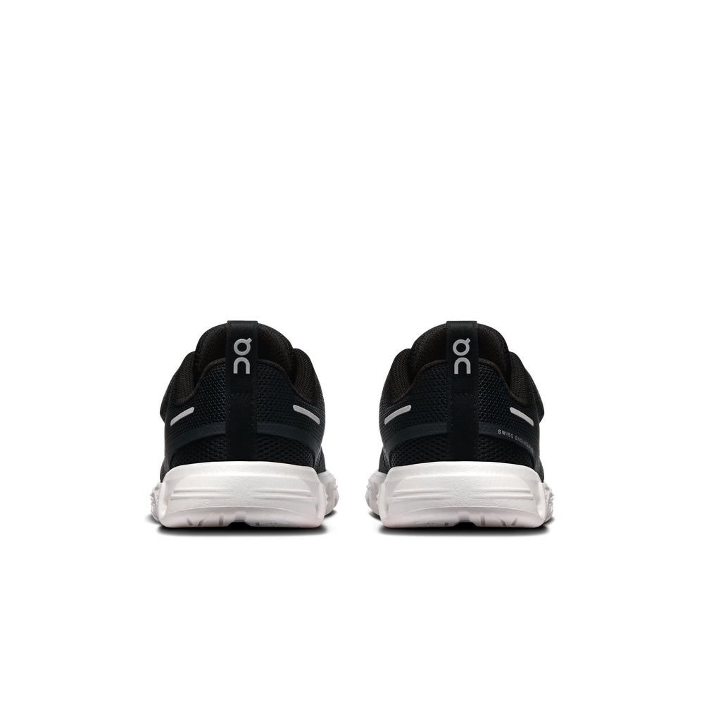 On Unisex Kiddies Cloud Dash Sneakers In Black/White