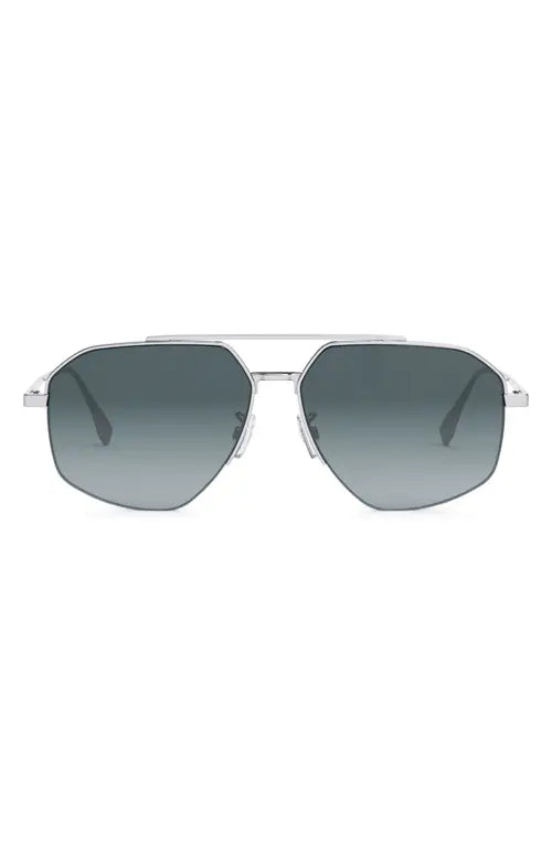 Fendi Sunglasses 40062U 5614D 56 Metal/Gry