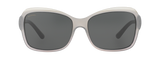 Bvlgari Rectangular Frame Sunglasses For Women In Transparent Grey