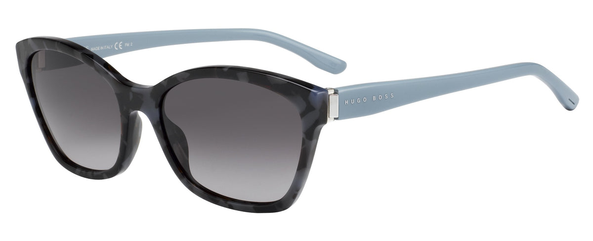 Hugo Boss Womens Marble Sunglasses In Light Blue