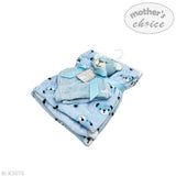 Mothers Choice Blk3075 Blanket With Cuddly Toys Blue