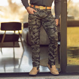 Boerboel Mens Adjustable Kalahari Cargo Pants In Military