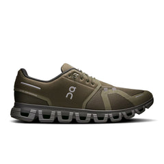On Cloud mens cloud 6 Olive/Eclipse Running Shoes