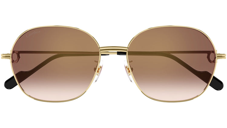 Cartier Sunglasses  Ct0569Sa-003 Gold Squared