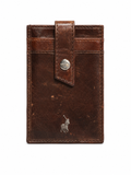 Polo Mens Etosha Credit Card Wallet In Brown