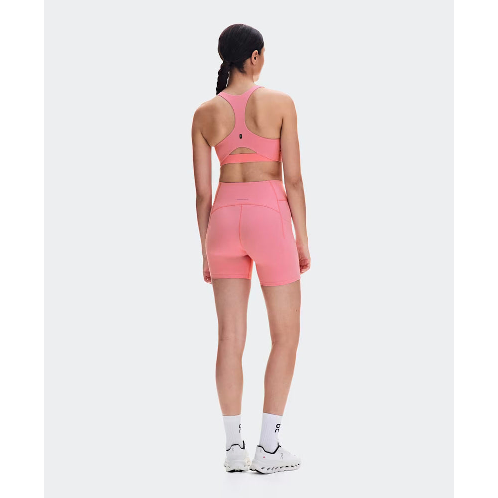 On Womens Studio Racerback Bra In Magnolia