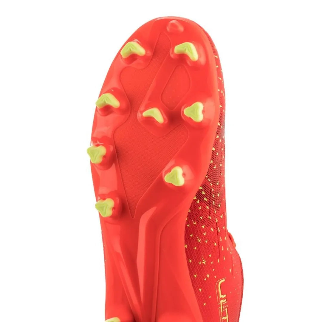 Puma Mens Ultra Play Fg/Ag Soccer Shoes In Coral/Fizzy Light/Black