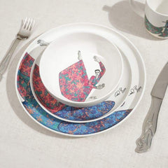 Cereal/Soup Bowl Set Of 4-Dancing Girls