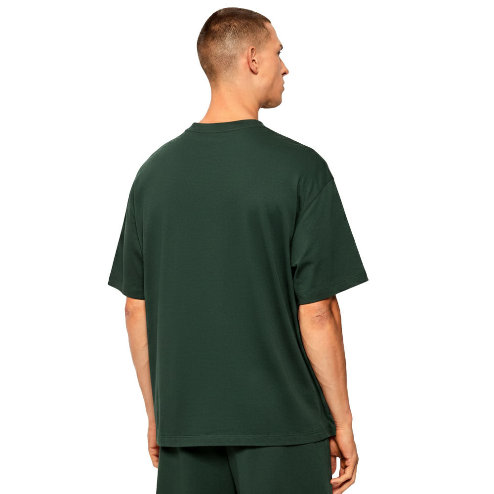 Calvin Klein Mens Seasonal Monologo T-Shirt In Dark Green