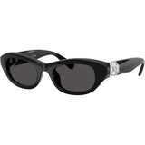Swarovski Womens Sunglasses In Black/Dark Grey