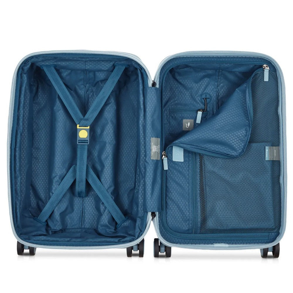 Delsey Chatelet Air 4 Wheeler Cabin Trolley Case In Light Blue