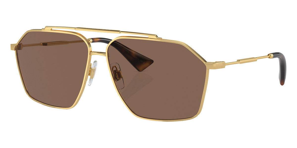 Dolce & Gabbana Womens Sunglasses In Black and Gold