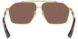 Dolce & Gabbana Womens Sunglasses In Black and Gold