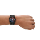 Diesel Mens  Black Cliffhanger Chronograph Watch