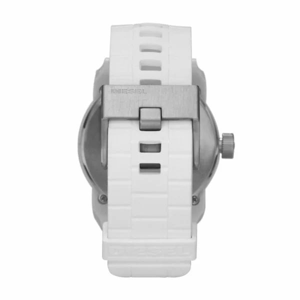 Diesel Gents White Rubber Watch