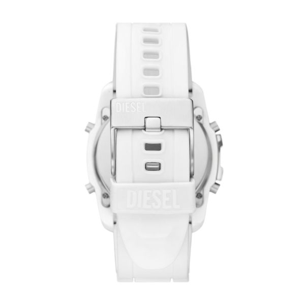 Diesel Master Chief Digital White Watch