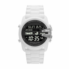 Diesel Master Chief Digital White Watch