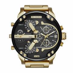 Diesel Mens Mr Daddy 2.0 Watch In Gold