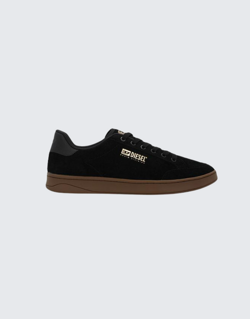 Diesel Mens S-Athene Vtg Sneakers In Black