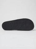 Diesel Mens Mayemi Flock Sandals In Black
