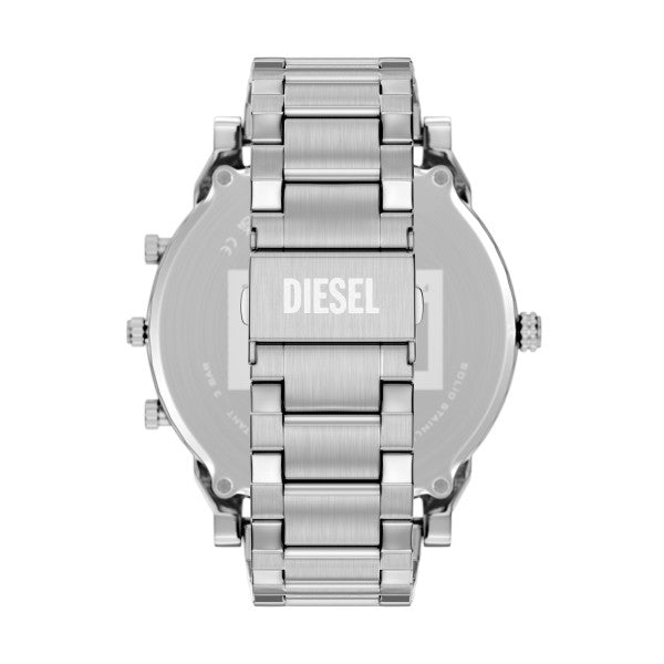 Diesel Mens Mr Daddy Slim Watch In Silver