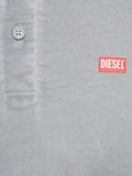 Diesel Mens T-Rejust Nc V3 Polo Shirt 97D In Grey