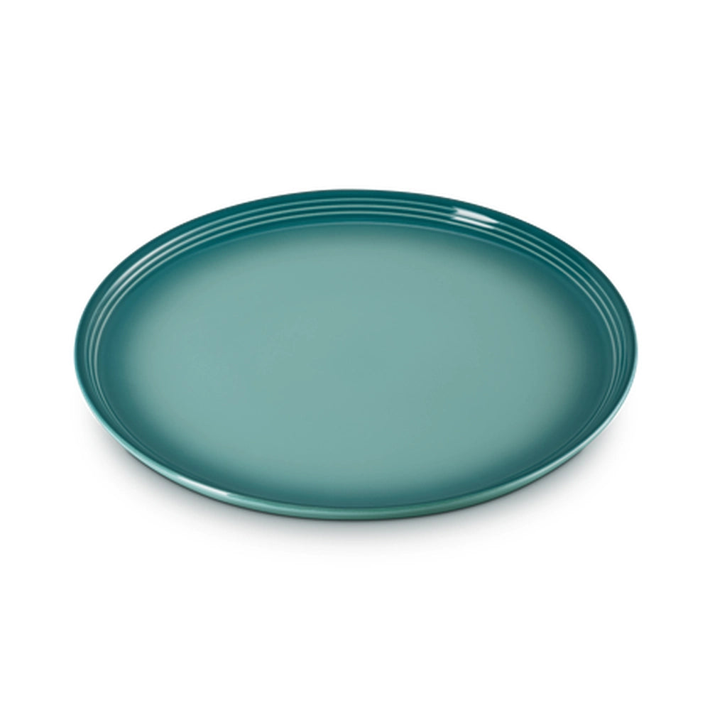 Le Creuset Coupe Dinner Plate In Rivera Blue