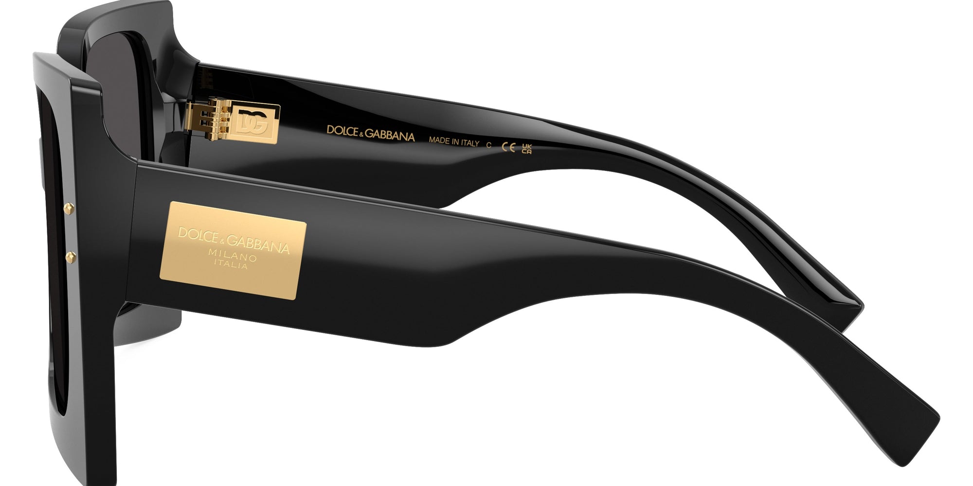 Dolce & Gabanna Square Frame Sunglasses For Women In Black