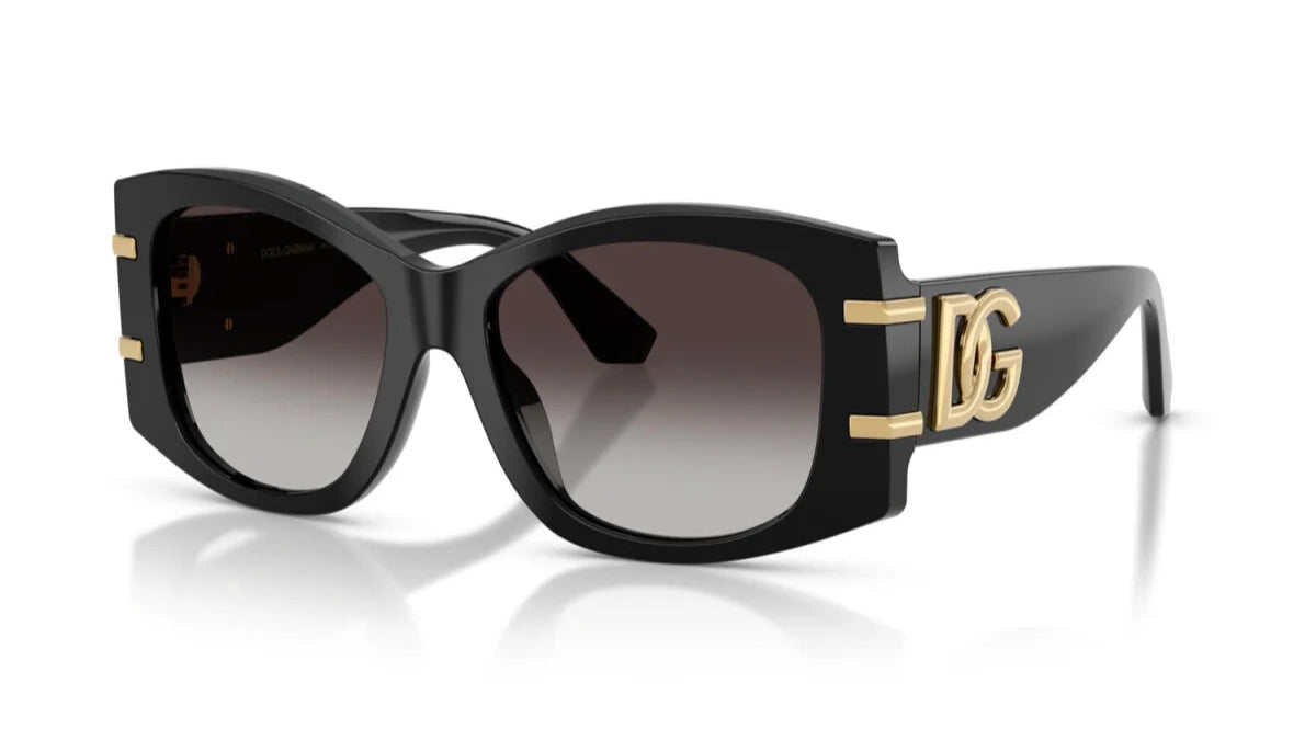 Dolce & Gabbana Square Frame Womens Sunglasses In Black