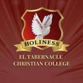 El Tabernacle Christian College Track Jacket Navy Red