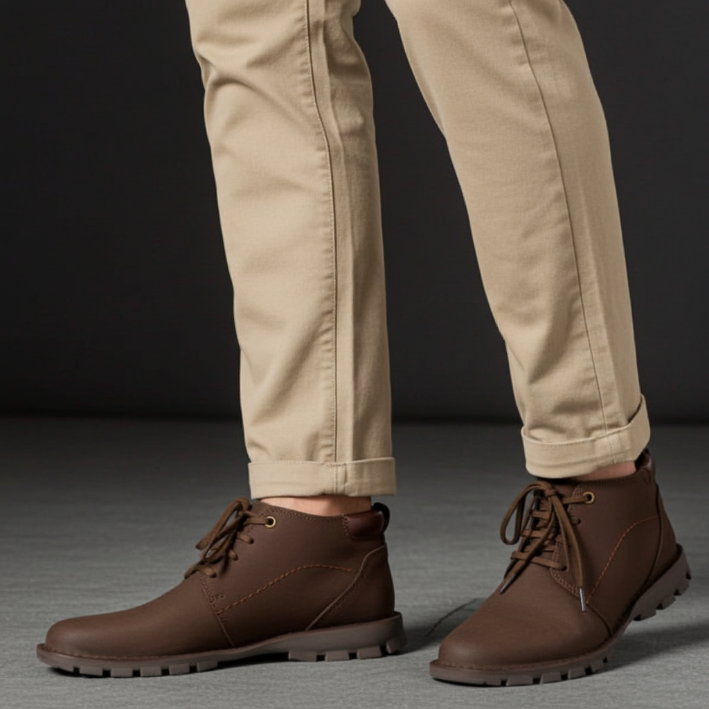 Desert Mens Zizi 2,0 Nubuck Boot In Brown
