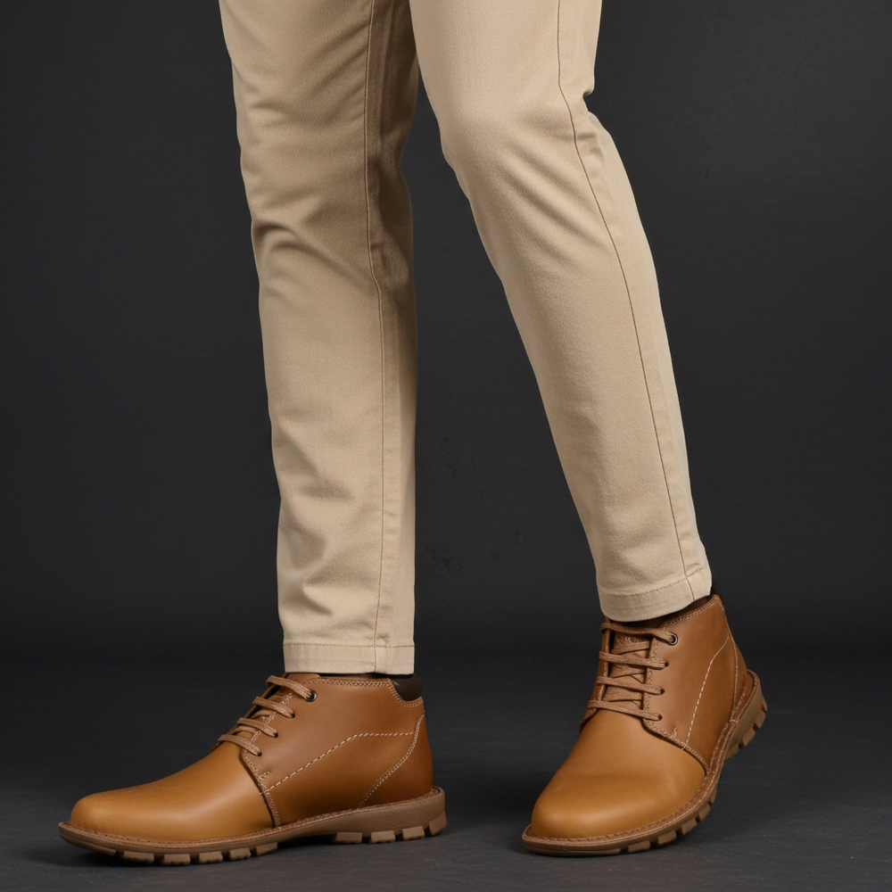 Desert Mens Zizi 2,0 Nubuck Boot In Tan