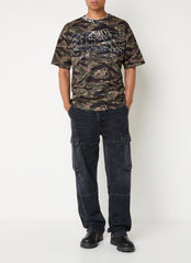 Diesel Mens T-Boxt-T22 T-Shirt In Army Green