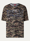 Diesel Mens T-Boxt-T22 T-Shirt In Army Green
