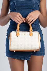 Sissyboy Bg838 Ladies Bowler Bag Cream