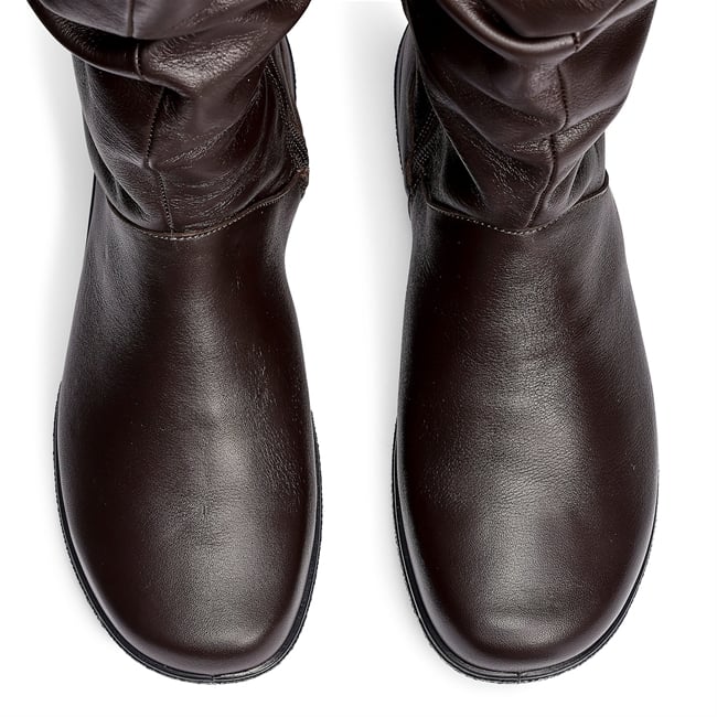 Hotter Ladies Derrymore II Boots In Chocolate