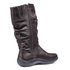 Hotter Ladies Derrymore II Boots In Chocolate