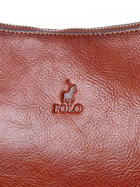 Polo Vega Tote Bag In Brown