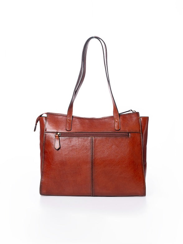 Polo Vega Tote Bag In Brown