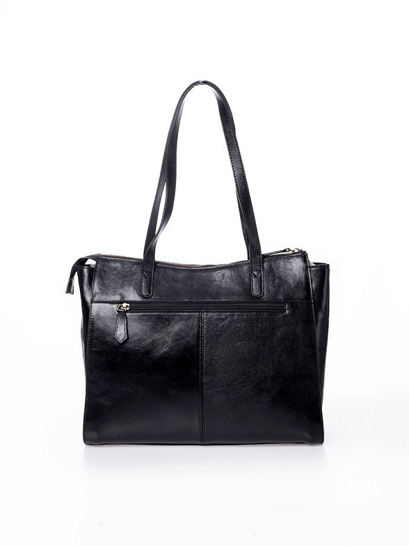 Polo Vega Tote Bag In Black
