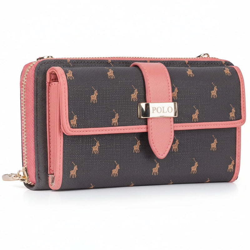 Polo Kelsey Small Phone Sling In Brown