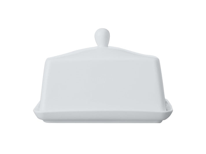 Maxwell & Williams White Basics Butter Dish Gift Boxed In White