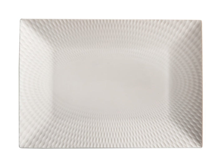 Maxwell & Williams White Basics Diamonds Rectangular Platter 
