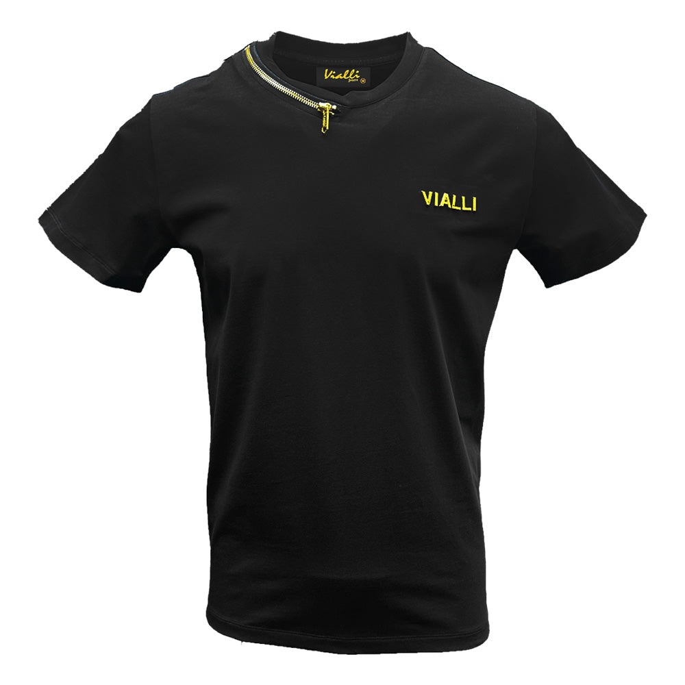 Vialli Vj23Sm77 Frolan T-Shirt  Black