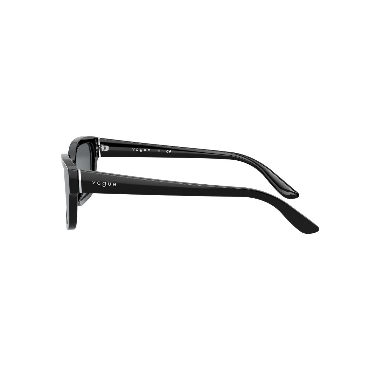 Vogue Small Unisex Sunglasses In Black