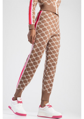 Sissyboy Ps30617 Athleisure Knitted Jacquard Track Pants