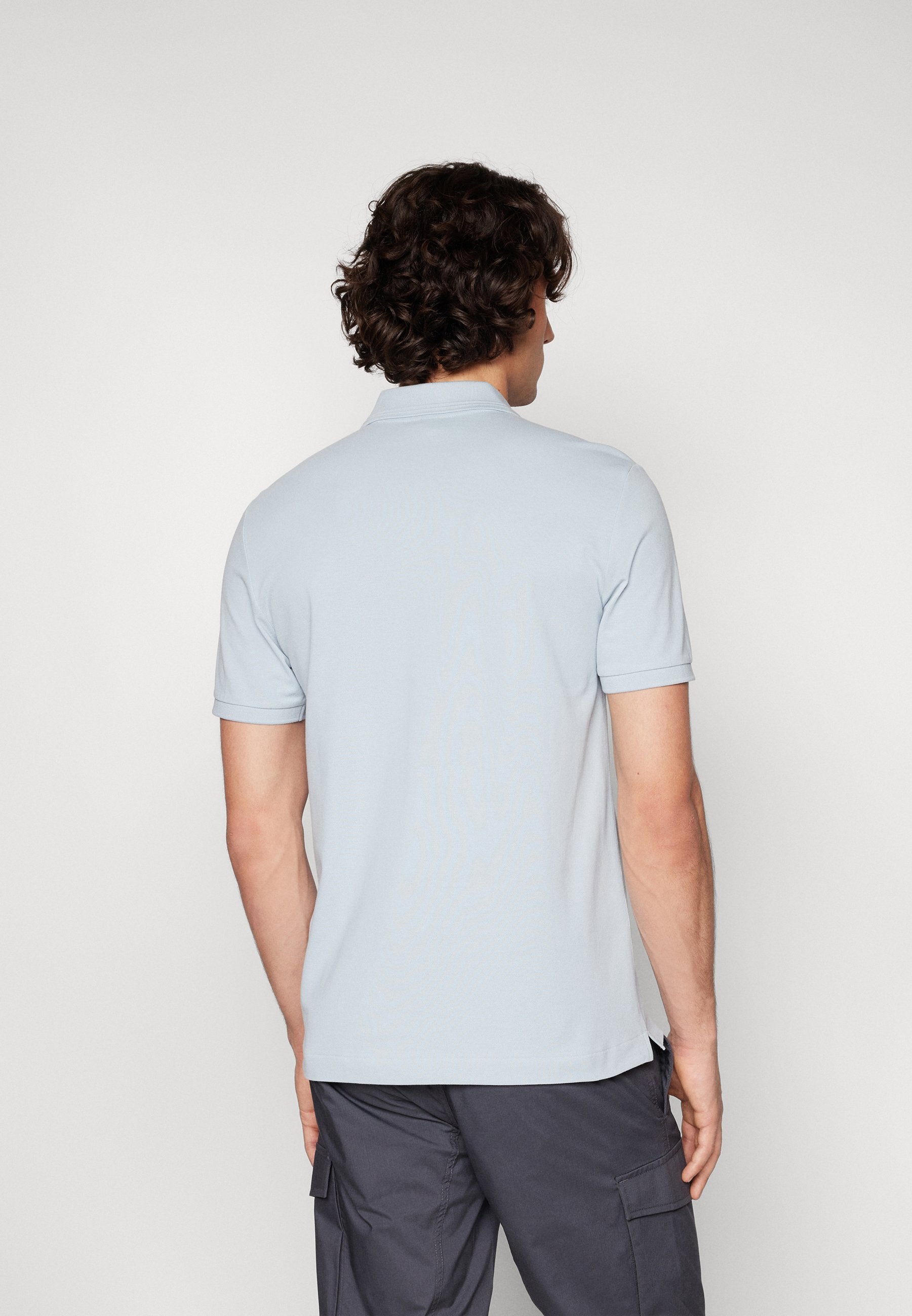 G-Star Raw Mens Dunda Slim Golfer In Baby Blue
