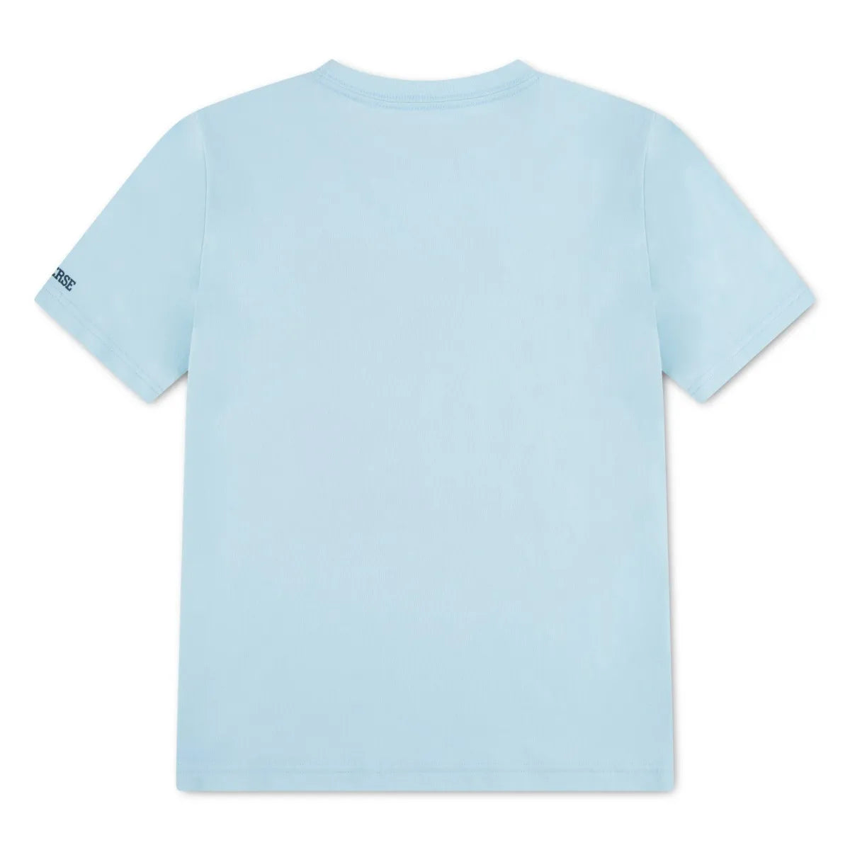Converse Boys Stacked Shoe Graphic T-Shirt In Light Blue