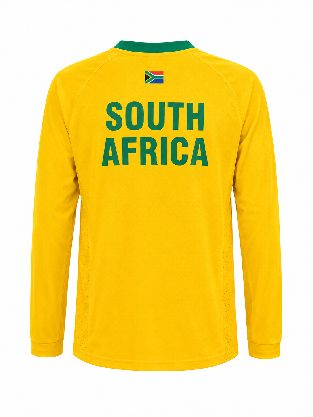 South African Unisex Long Sleeve T-Shirt In Yellow