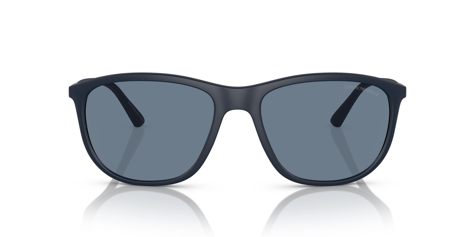 Emporio Armani Mens 58 Sunglasses For Men In Blue